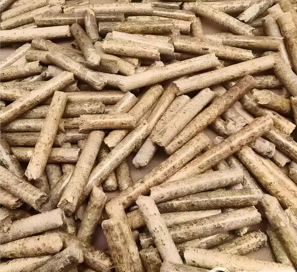 玉米芯燃烧颗粒